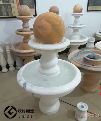 江西室內(nèi)小型石雕風(fēng)水球 大理石運(yùn)轉(zhuǎn)球的藝術(shù)與實(shí)用價(jià)值